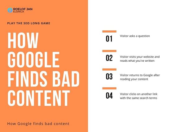 How Google finds bad content