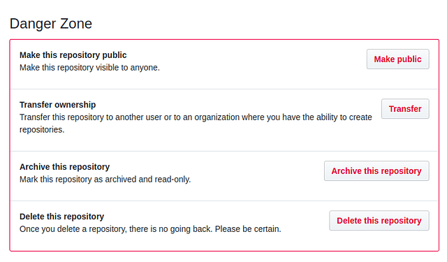 Updating a private repository to be public