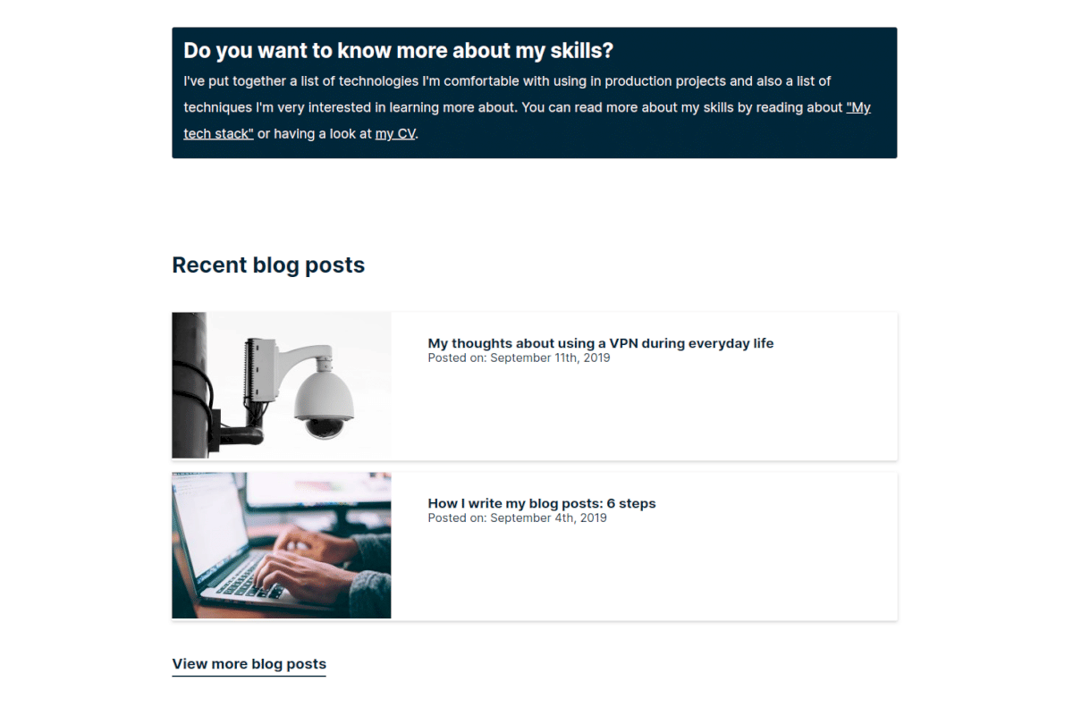 Portfolio updates for September 2019