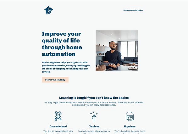 ESP voor Beginners homepage