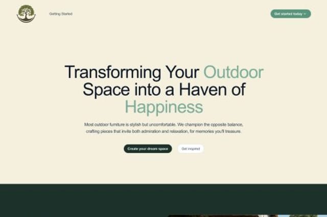 Garden ambience homepage Garden ambience homepage