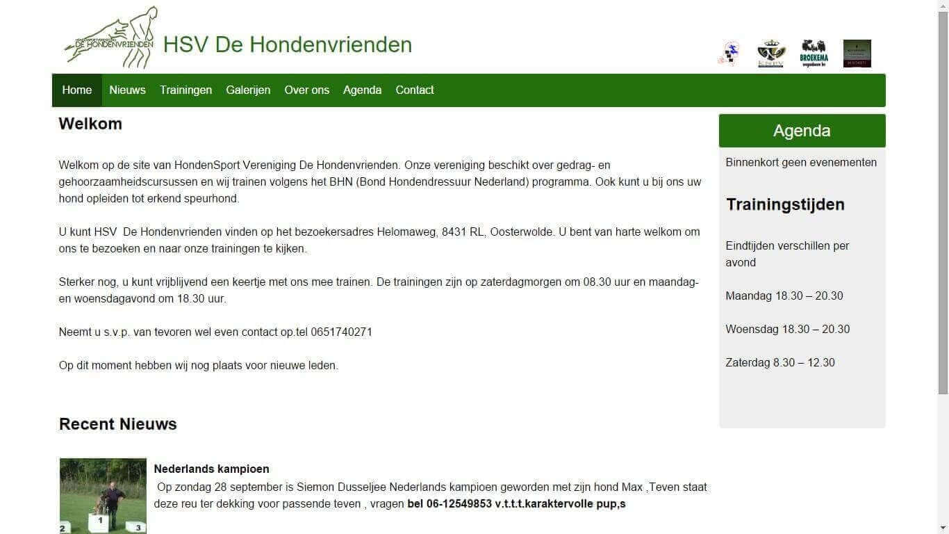 HSV De Hondenvrienden screenshot