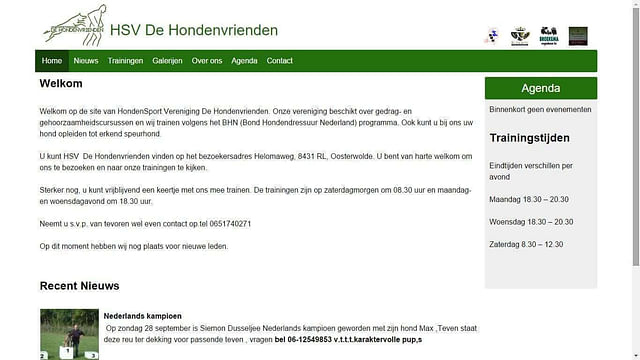 HSV De Hondenvrienden screenshot